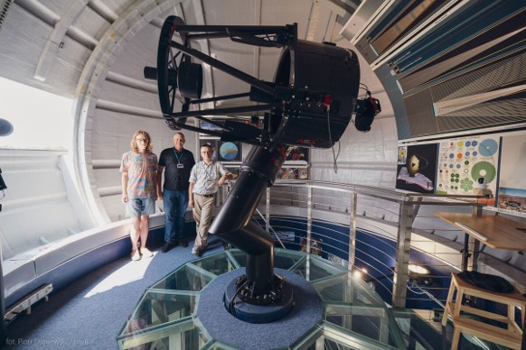 Pracownicy Obserwatorium Astronomicznego UwB
